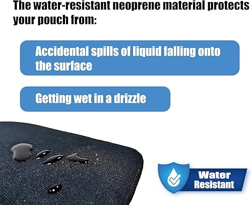 Miniatura 6 de Tainada Funda Estuche Bolsa de Neopreno para Teléfono para Hombres y Mujeres con Correa Cruzada/Cordón para el Cuello para iPhone 17/16/15 Pro Max