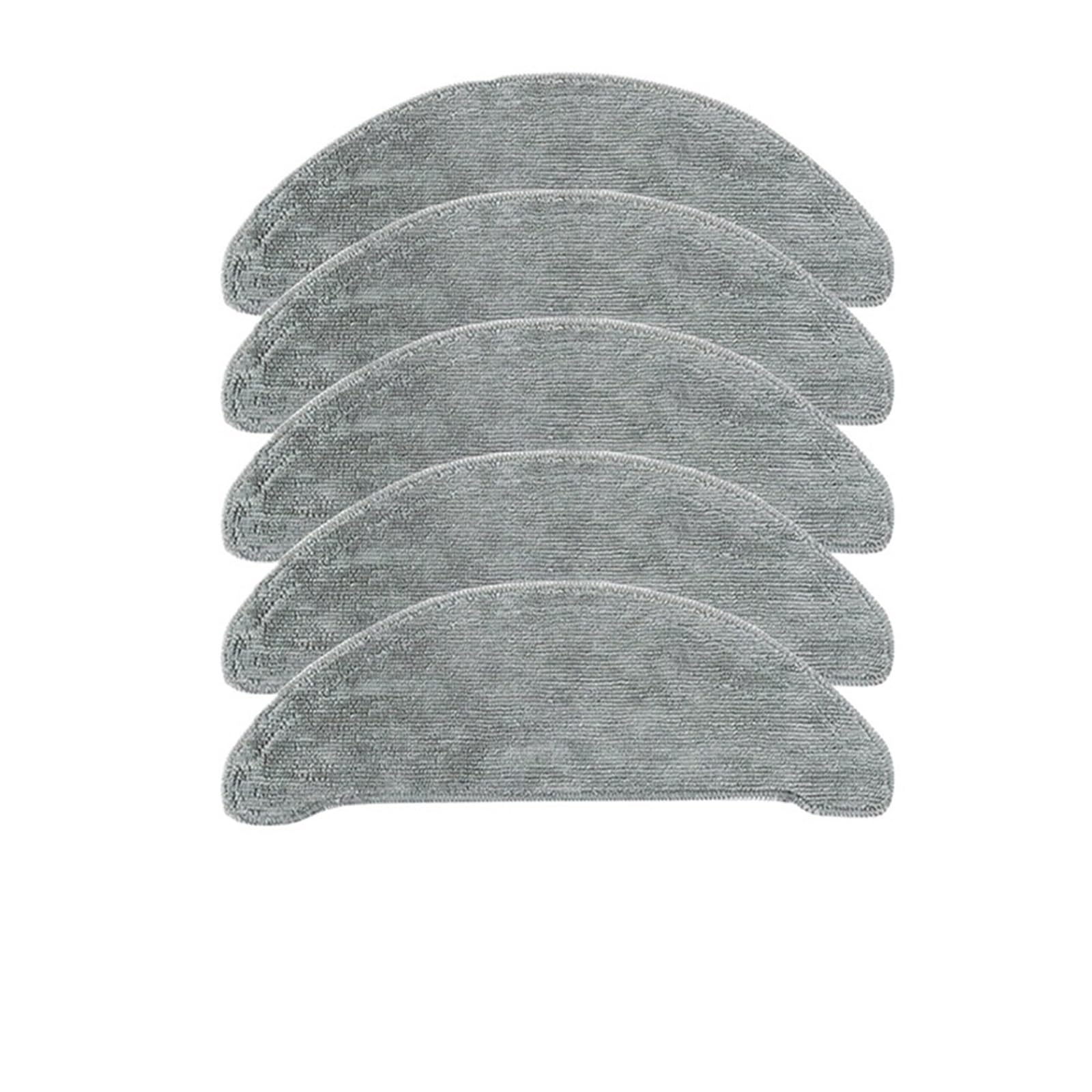 Compatible For ROIDMI EVE Plus SDJ01RM，Robot Vacuum Cleaner Mops，Cloths Accessories Spare Parts Replacement Rag(5pcs)