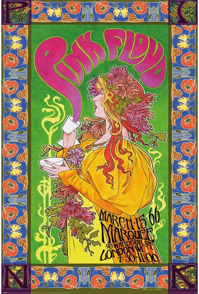 Pyramid International Pink Floyd 66 Maxi Poster, 61cm x 91cm, One Size