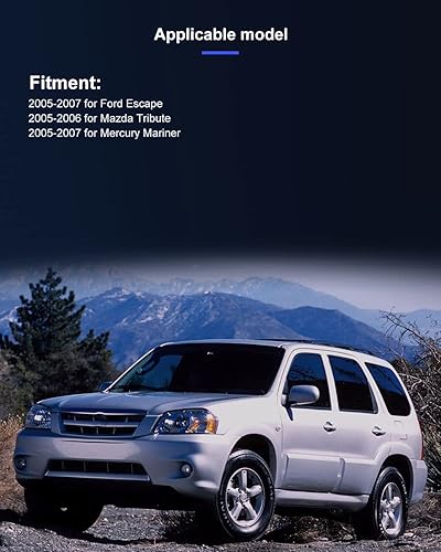 Miniatura 6 de ECCPP Compresor de aire acondicionado con embrague 2005-2007 para Ford Escape para Mercury Mariner 2005-2006 para Mazda Tribute 2.3L AC Compressor