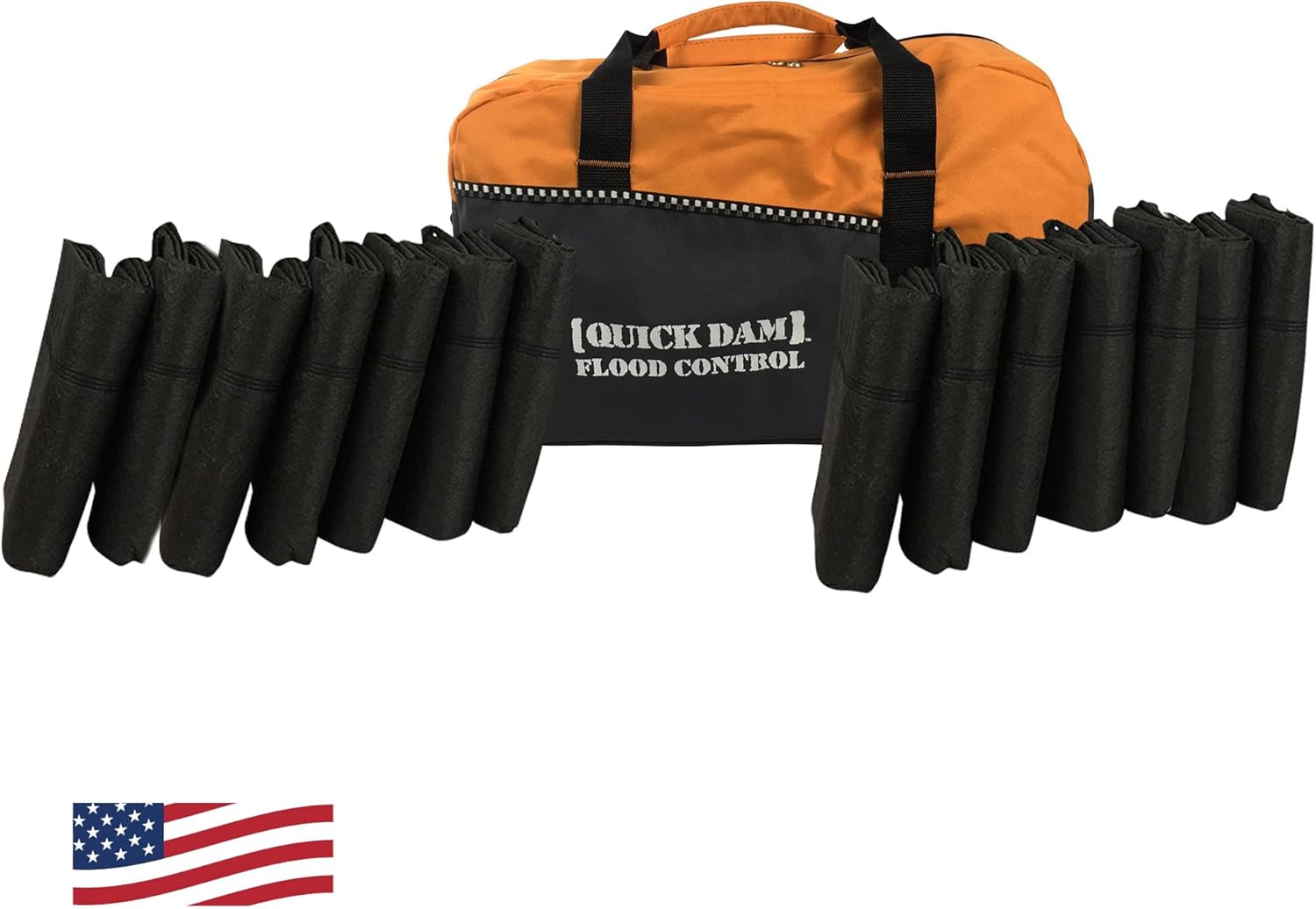 Quick Dam QDDUFF5-14 Emergency Kit, 5-ft 14 Pack, Orange, 14 Piece