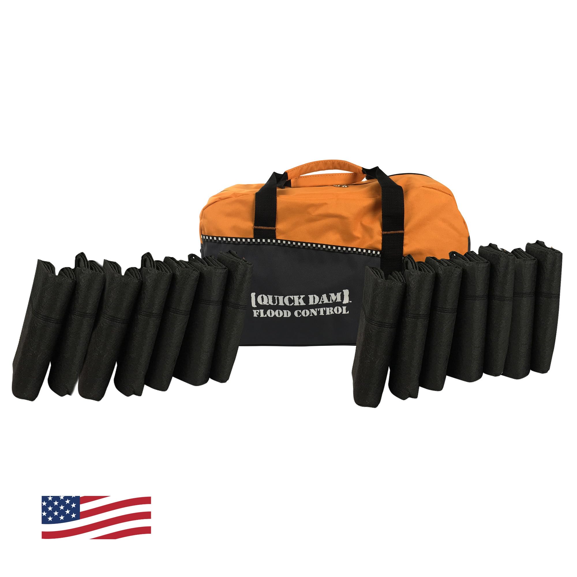 Quick Dam QDDUFF5-14 Emergency Kit, 5-ft 14 Pack, Orange, 14 Piece