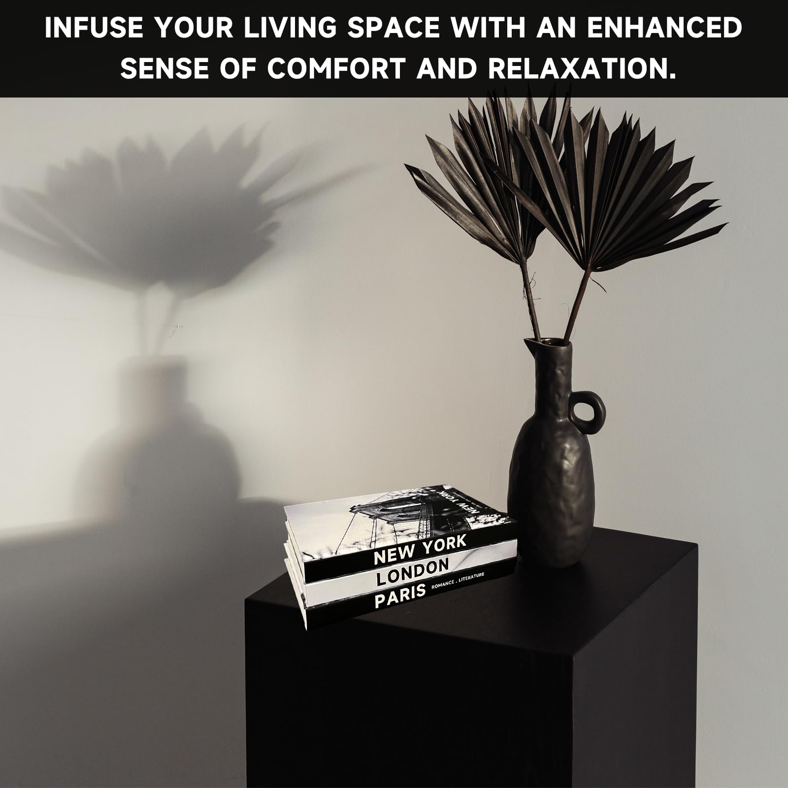 3 Piezas Libro Decorativo de Moda, Libros Decorativos Modernos de Tapa Dura, Decoraciones Apiladas Libros de Decoración para la Decoración del Hogar Estantería Mesa de Centro Estantes