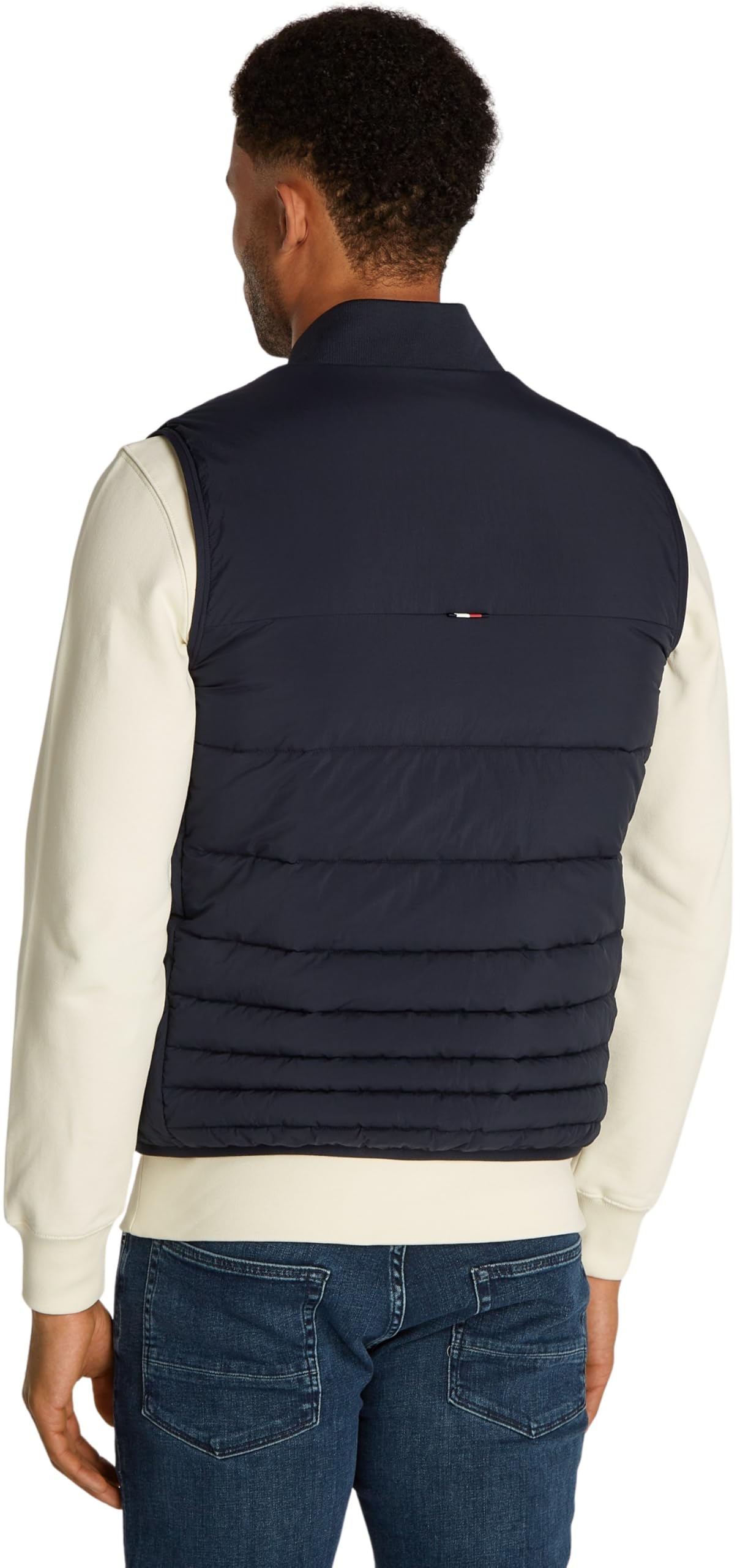 Tommy Hilfiger Uomo Gilet Mix Quilt Impermeabile