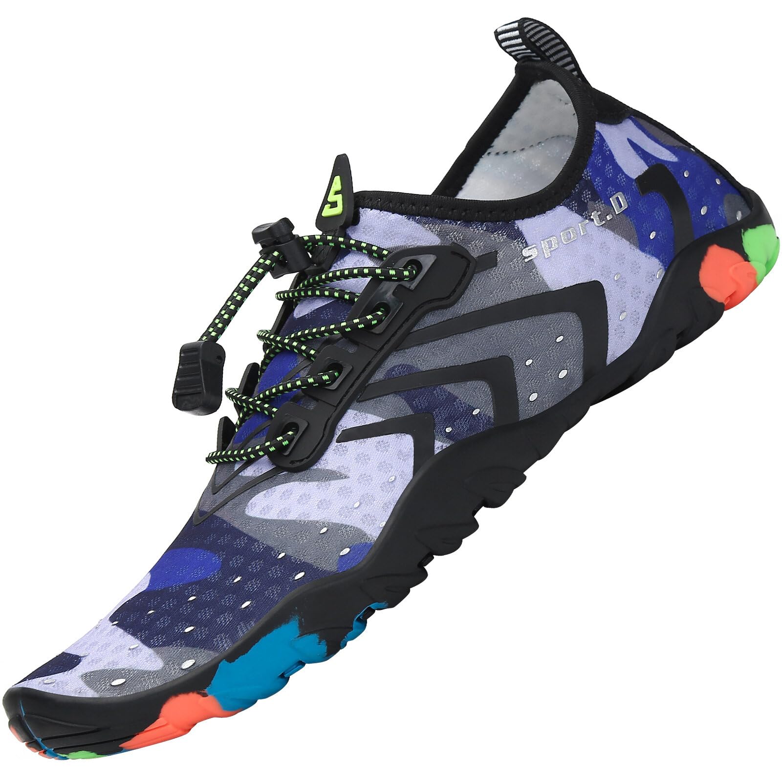 SAGUARO Escarpines Hombre Mujer Zapatillas de Agua Antideslizantes Zapatos de Agua Secado Rápido Zapatillas Playa Calzado para Natacion Surf Acuaticas Piscina,Gr.35-48 EU