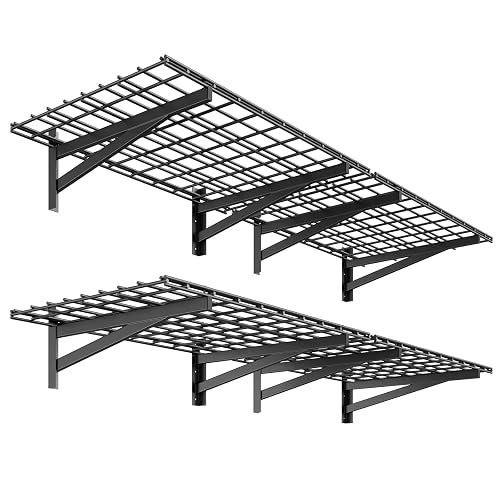 TOPIRON 2-Pack 2x6ft Garage Shelving Heavy product photo (Garage & Utility Shelving) — ScooterReviewPro review