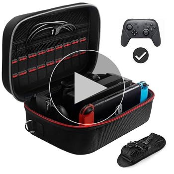 Amazon.com: Deluxe Travel Carrying Case for Nintendo Switch