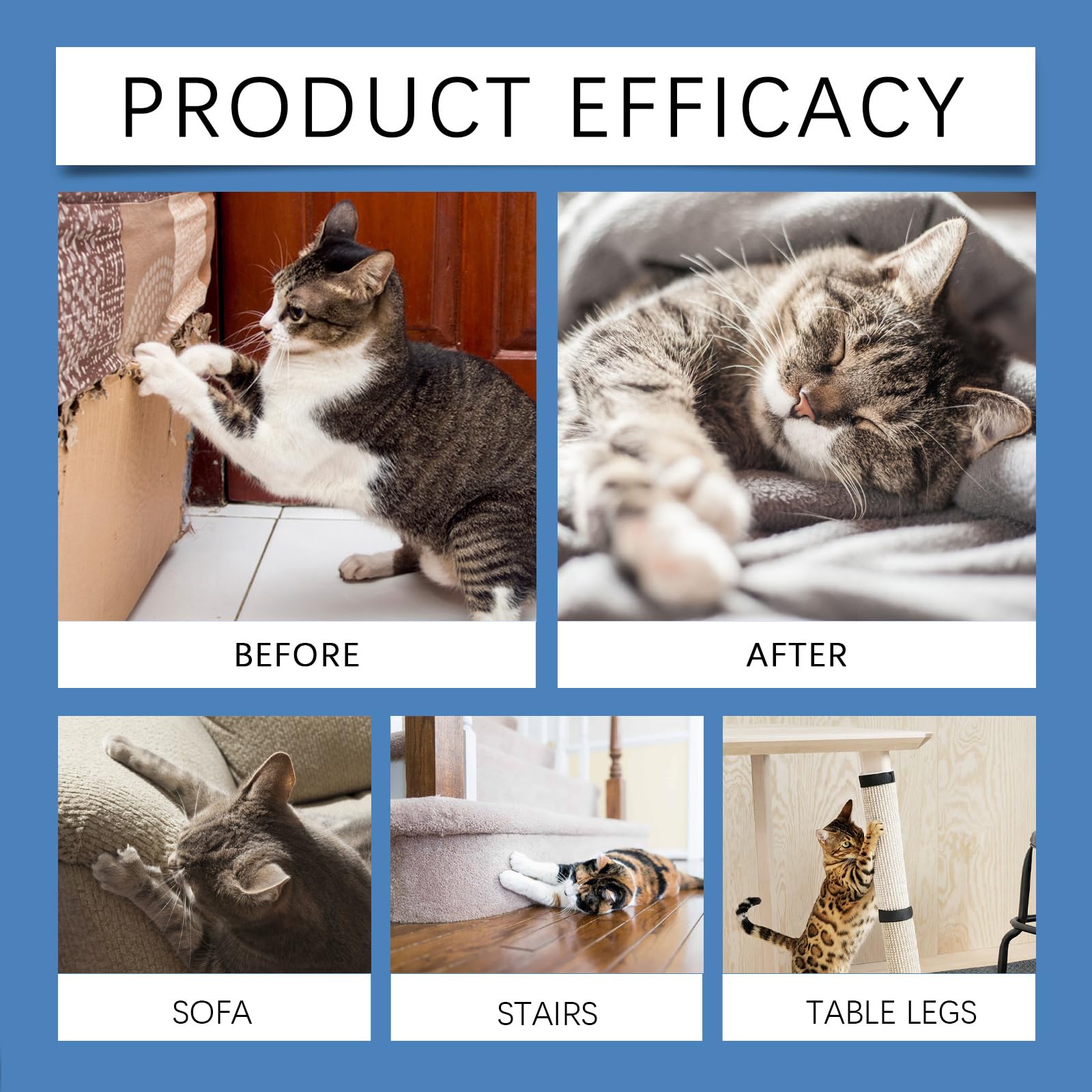 Spray Antiarañazos Gatos,100ML Spray Repelente Gatos para en Interiores y Exteriores,Sprays Ahuyentador de Gatos Que Rascan Interiores y Exteriores,Protege Muebles