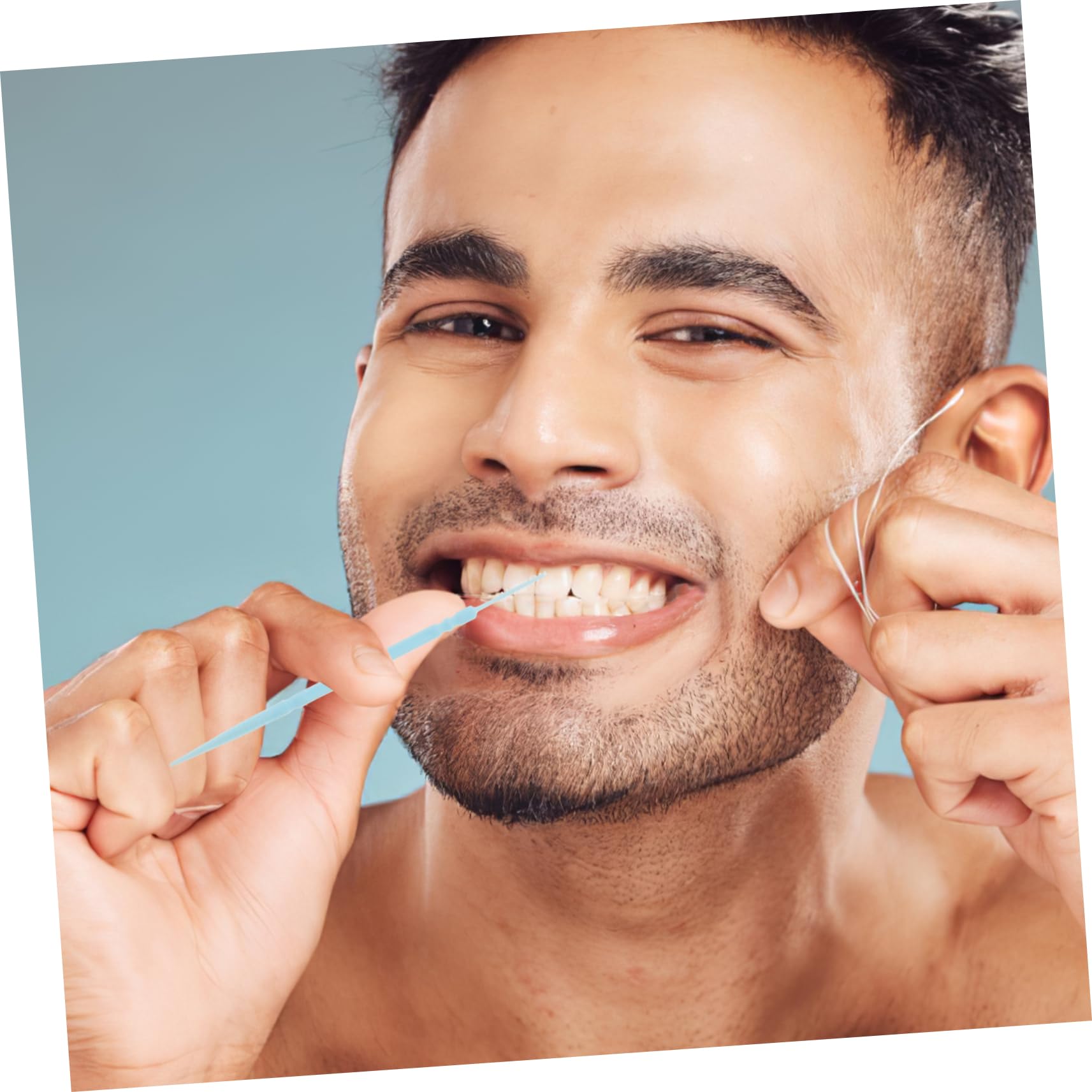 ABOOFAN Dientes Piezas Palillos PP de Punta Ecológicos de de Doble Suaves 1060 Desechables y Herramienta de Limpieza Bucal Higiene para para Encías Diaria
