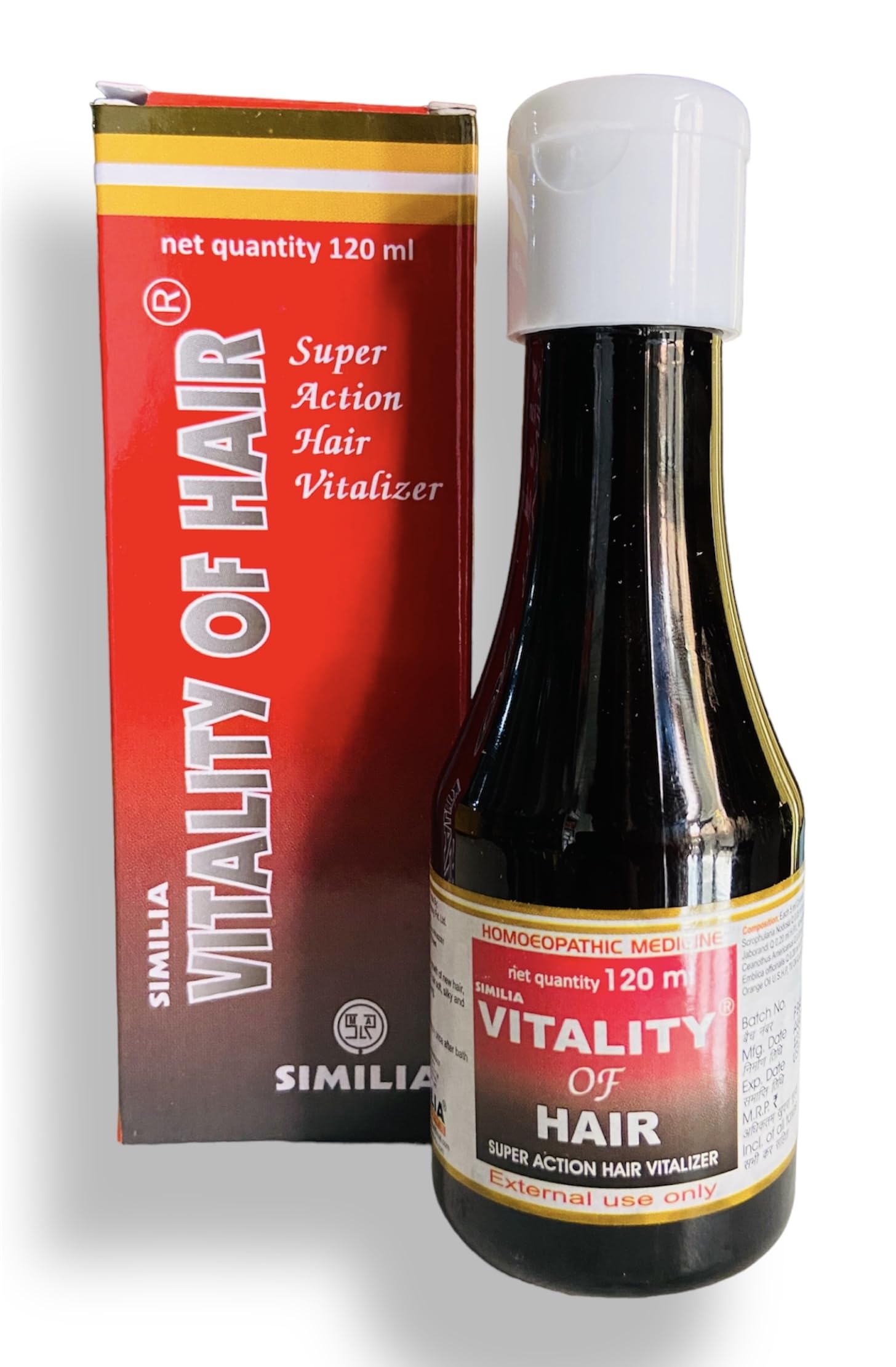 list020 Similia Vitality Of Hair Oil 120ml Homeopathic- SET OF 3 Bottles (B0CH6ZSHGM) Amazon Price History, Amazon Price Tracker