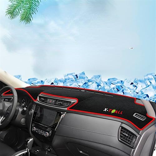 Cubierta de salpicadero para Nissans X-Trail T32, cubierta de tablero de instrumentos para evitar la luz, tapete para panel de instrumentos,