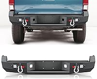 Vista 12 de Parachoques delantero resistente compatible con Toyota Tacoma 2016 2017 2018 2019 2020 2021 2022 2023. Parachoques delantero con espacio