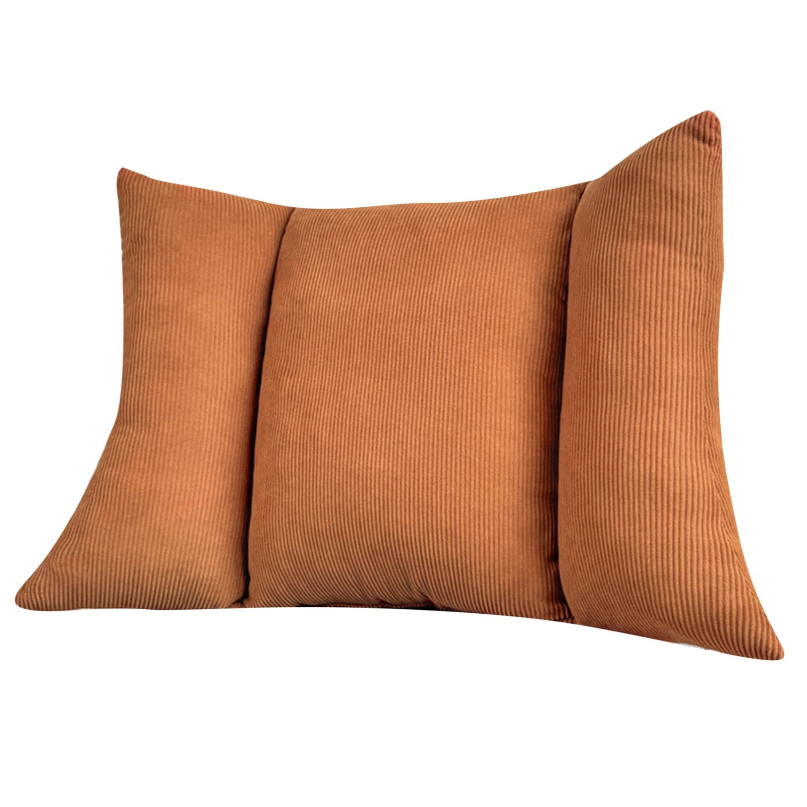 Jazuaiao Ergonomic Lumbar Pillow for Chair Breathable Polyester Home Sofa Backrest Cushion with PP Cotton Filling Chair Cushion for Lower Back Relief