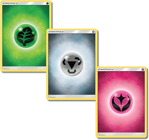 Miniatura 4 de Pokemon Paquete energético básico de 90 tarjetas (10 de cada tipo)