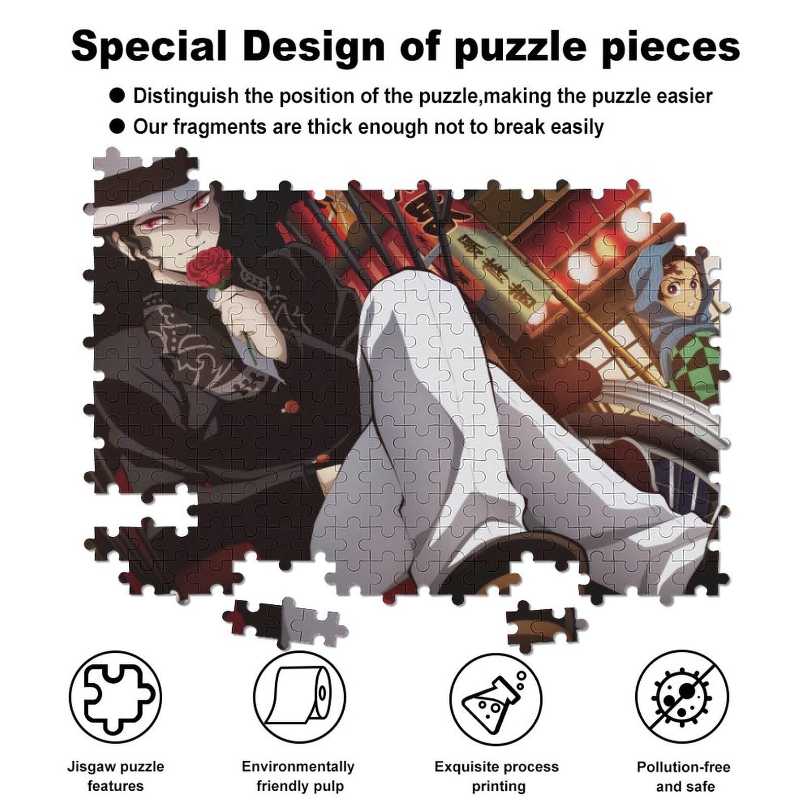 Amazon.co.jp: ジグソーパズル 鬼滅の刃 300 PCS GM683-鬼舞辻