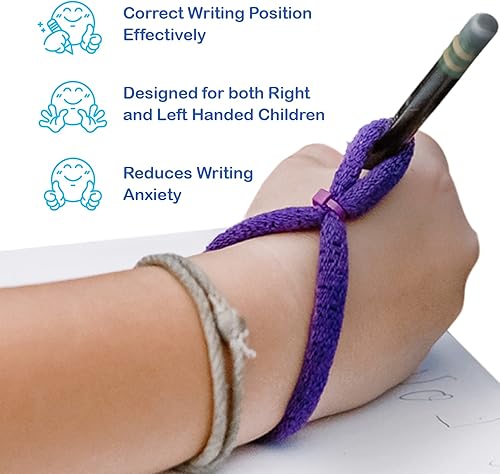 Miniatura 5 de Handwriting Aids for Pencil Grips, Writing Tools for Special Education Classroom to Develop A Proper Tripod Grip (HandiWriter Bulk Packs (4 Pack))
