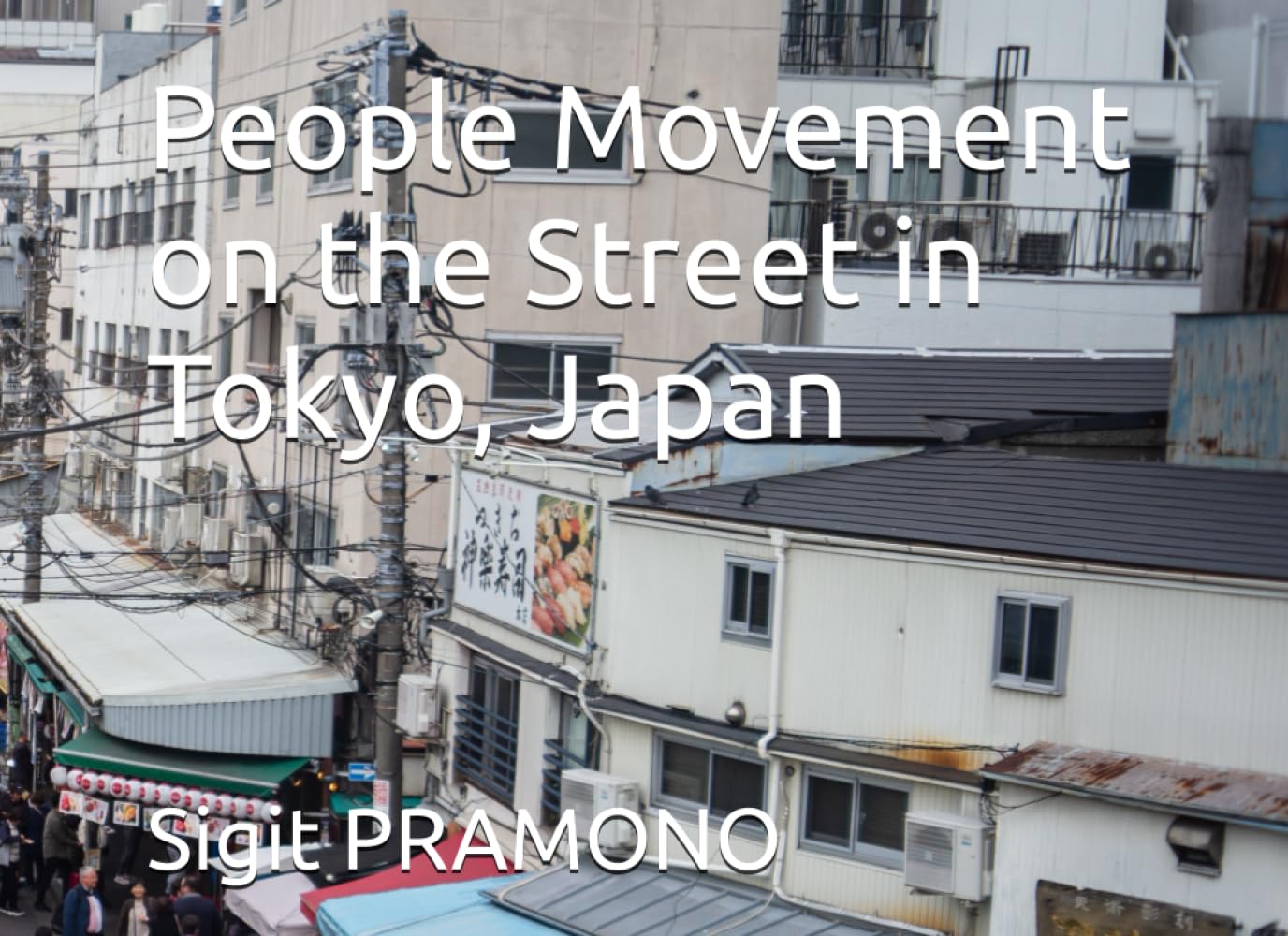 People Movement on the Street in Tokyo, Japan