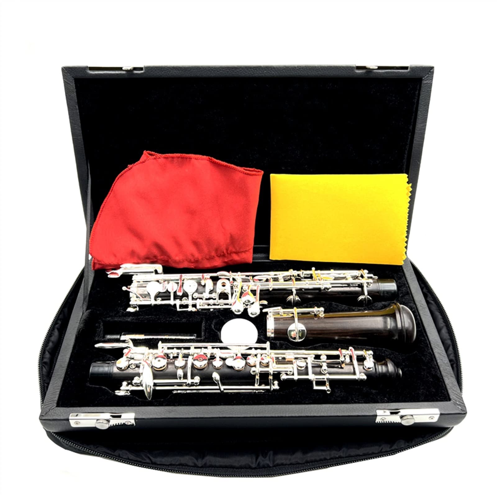 Pulsante Argentato Oboe Strumento Musicale Studente Tipo di Performance Professionale Ebano Automatico Oboe Oboe per Principianti