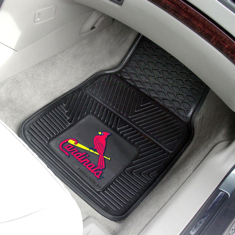 Onе-Dау Sаlе: Uр tо 70% оƒƒ Heavy Duty Vinyl Car Mats - Set of 2 - St Louis Cardinals