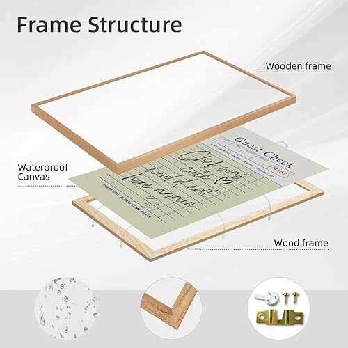 Miniatura 2 de Licpach Divertido póster de lienzo con diseño de cuadros de invitado, diseño de Chef Was Cute Would Eat Here Again, decoración de pared de cocina de