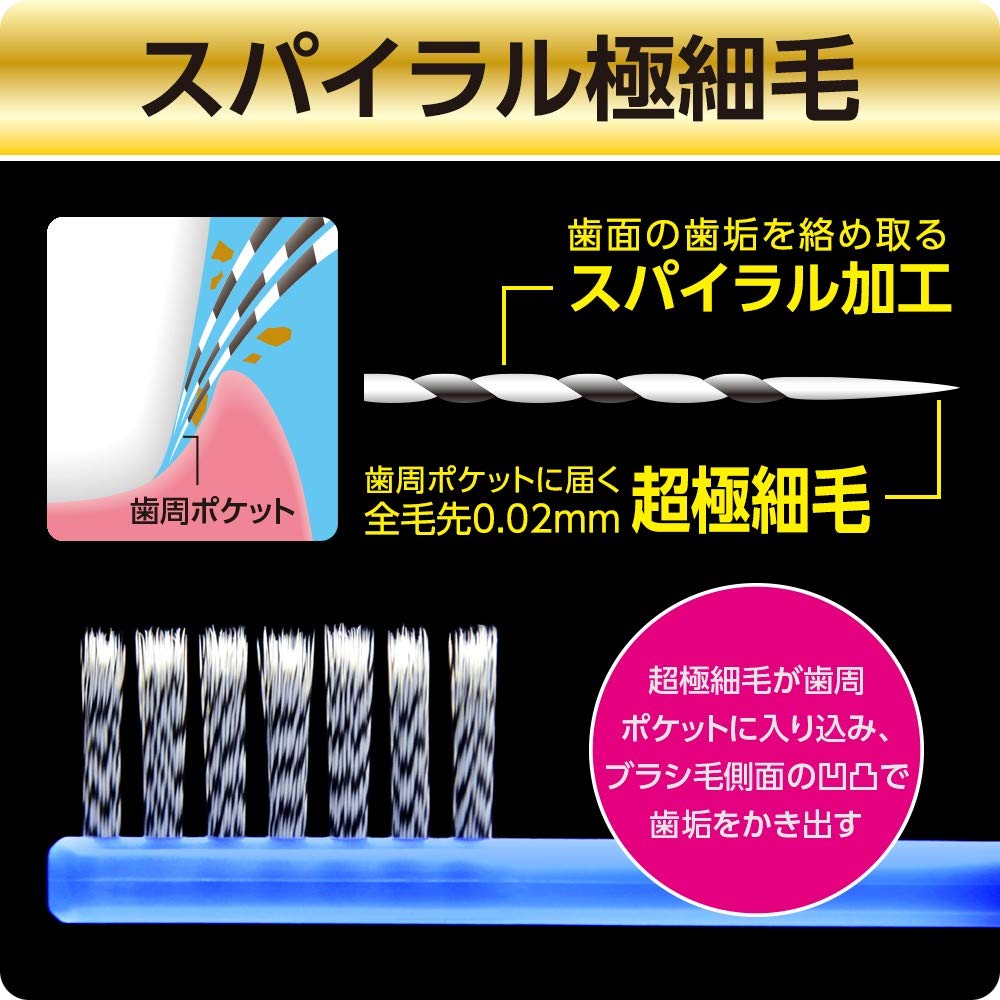 Amazon | イナダハブラシ デントスターEX 4本組 (1列歯ブラシ, ふつう