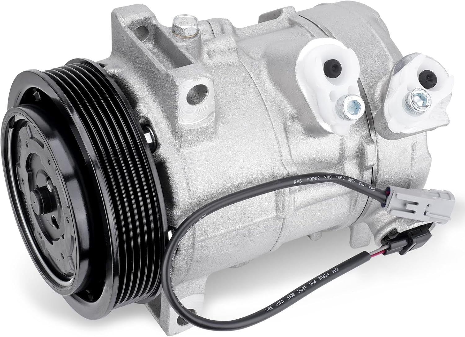 Air Conditioner AC Compressor Compatible with Dodge Caliber 2009-2012, Jeep Compass Patriot 2009-2017, 1.8L 2.0L 2.4L w/One Plug, Replacement for AC System