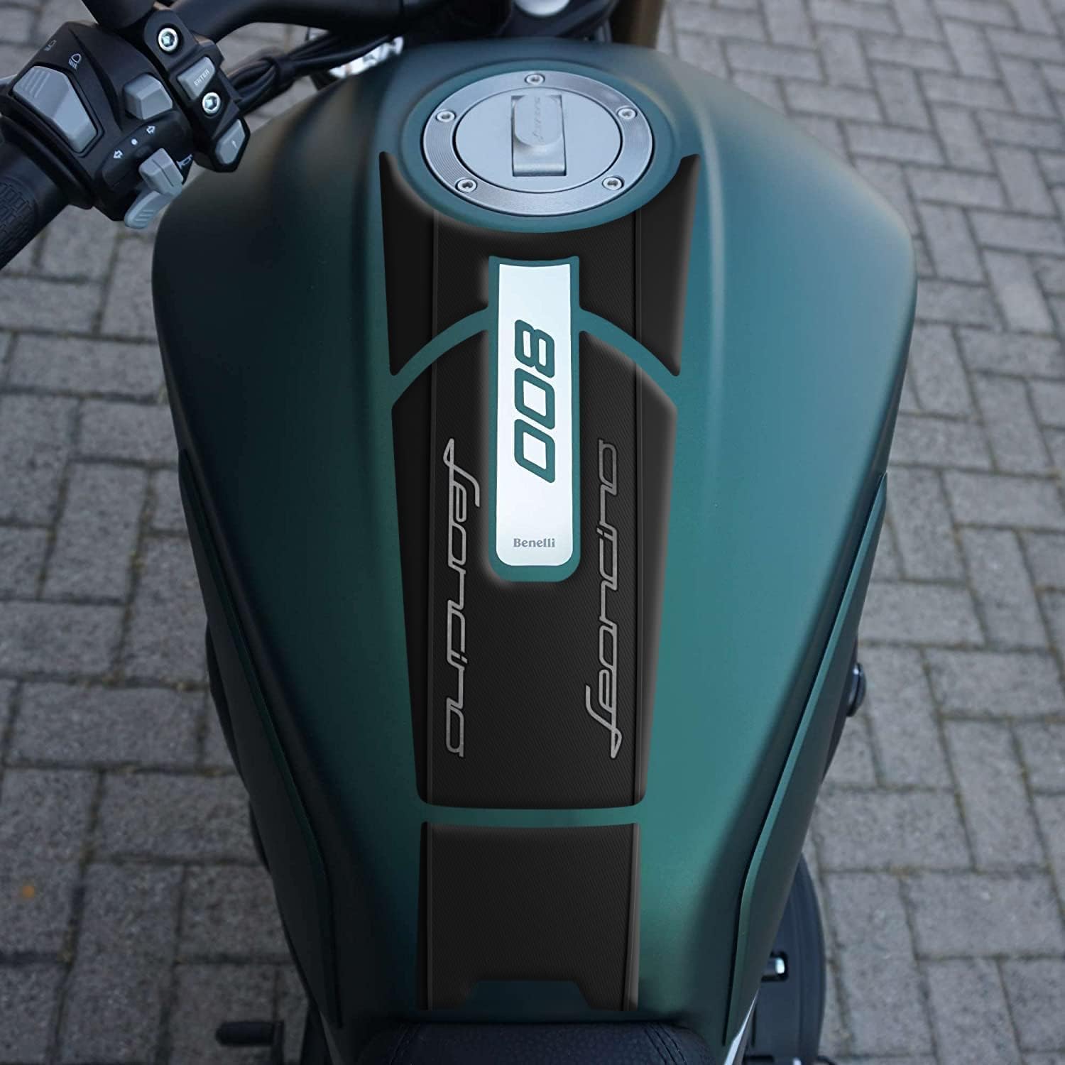 Paraserbatoio Adesivo 3D Per BMW Motorrad - Resina Effetto, Antigraffio | Labelstore Made In Italy - Foto 5