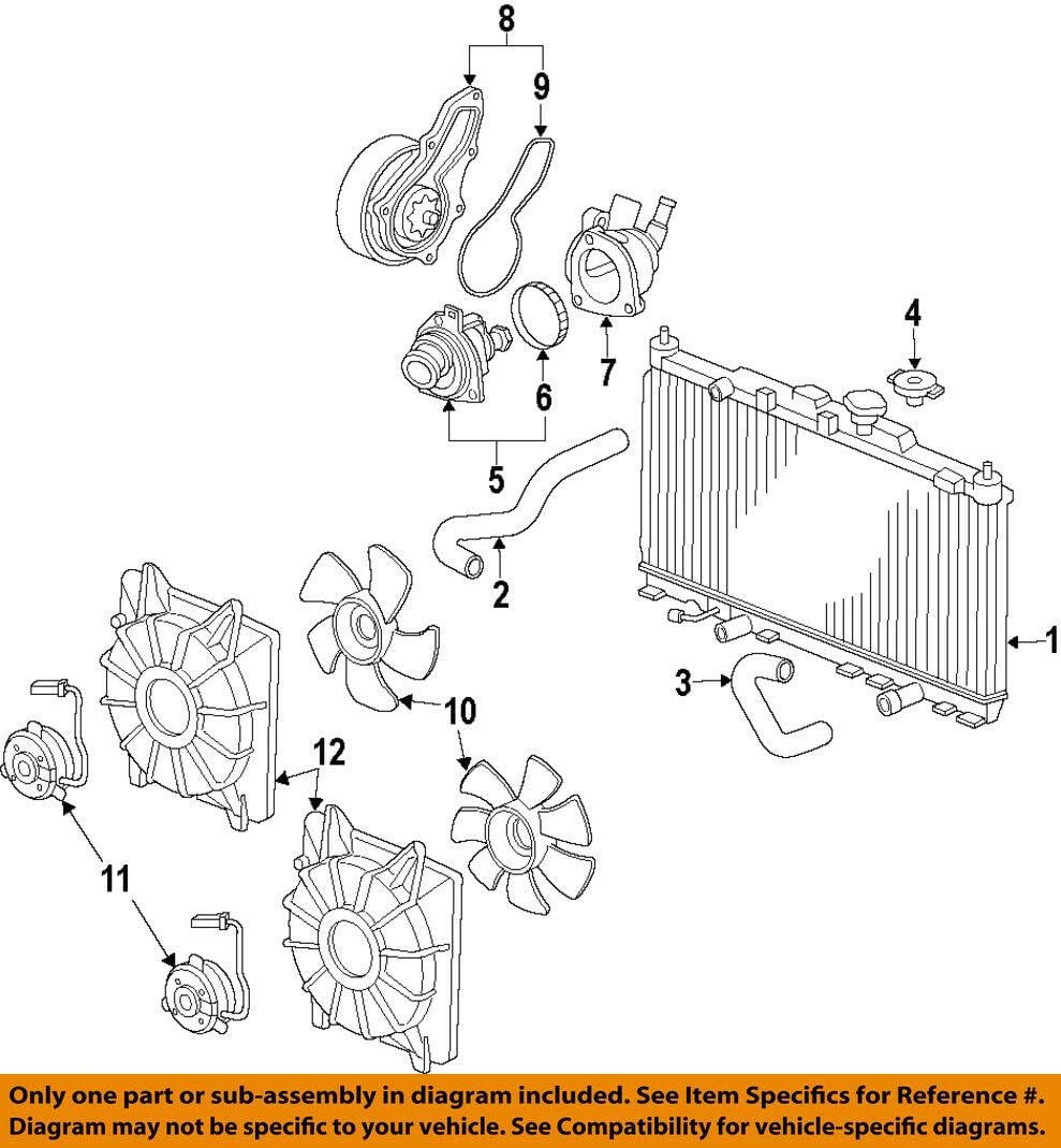Genuine Honda 19501-5A2-A01 Radiator Water Hose