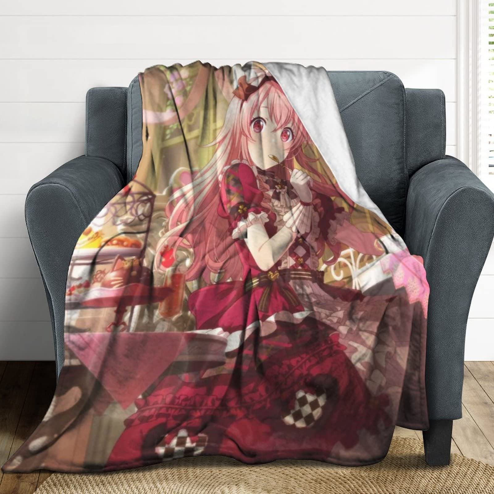 Amazon｜プロジェクトセカイ 桃井愛莉 毛布 柔らかい 軽量