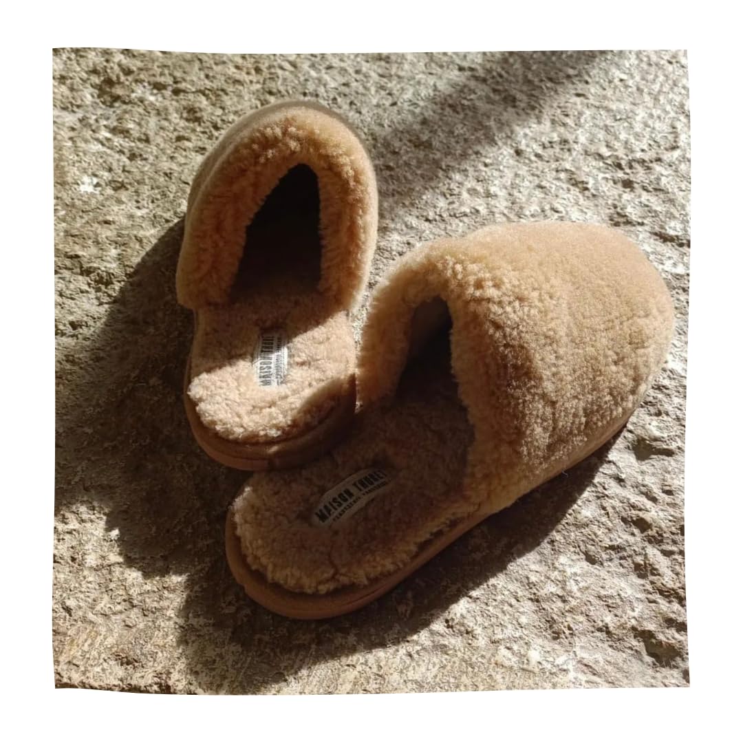 Mules/Chaussons | Automne/Hiver | Homme et Femme | Peau de Mouton 100% Naturelle | du 36 au 47 | Intérieur et Extérieur | Propriétés thermorégulatrices