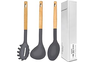 Nonstick Silicone Cooking Spoons Set: Elevate Your Stirring Skills