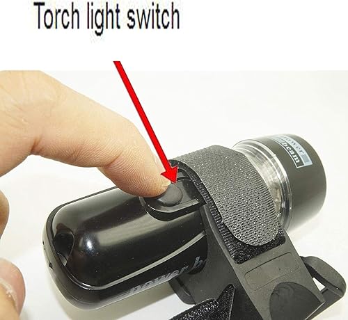 Miniatura 6 de Pmsanzay Universal - Adjustable, Portable Hand Walking Stick Fixed Mount LED Flashlights Torch Light for All Walking Stick Cane Balancing Mobility &