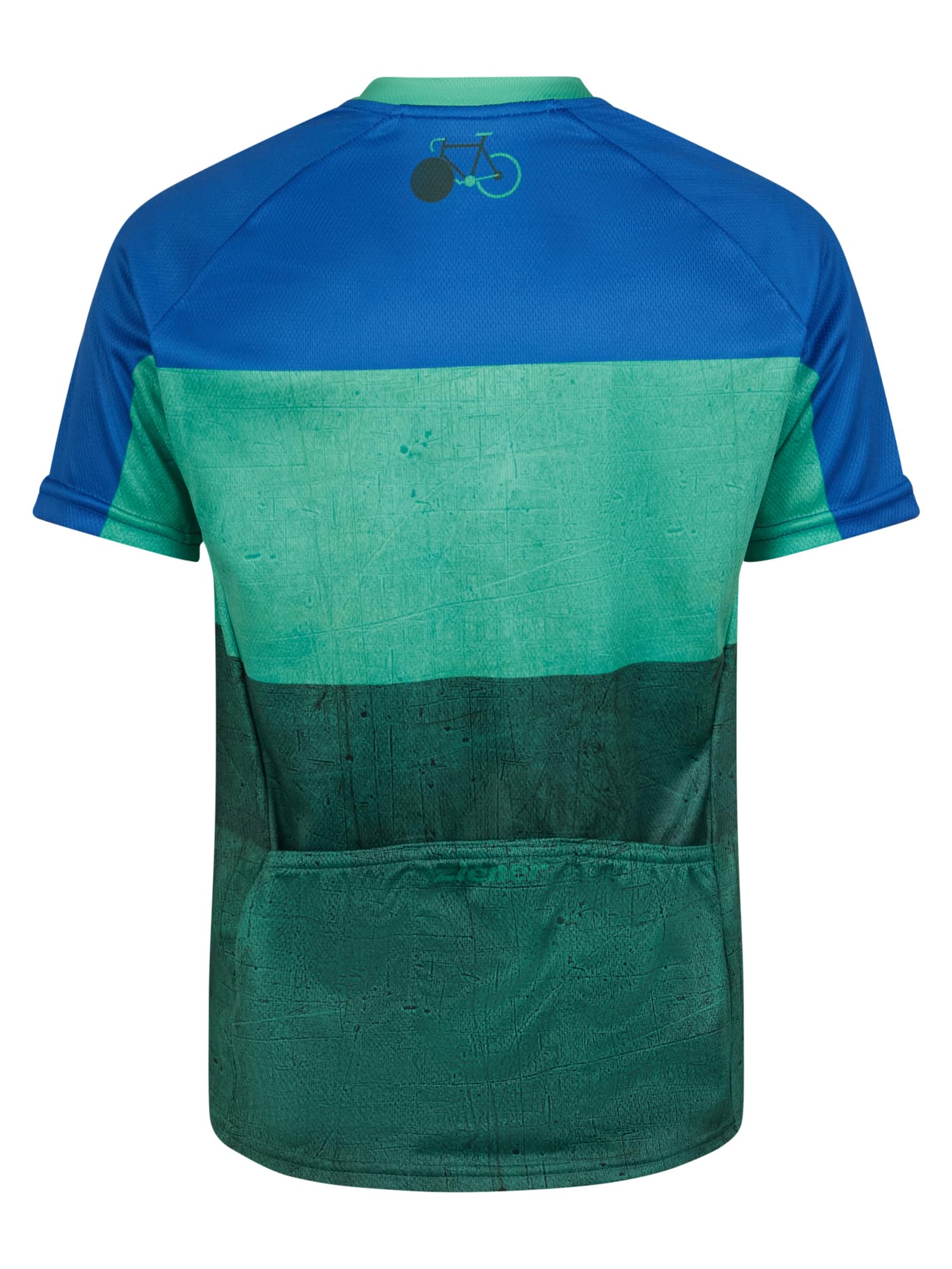 Ziener Nestel Camiseta Funcional para Ciclismo, Exterior, Deporte, Transpirable, de Secado rápido, Manga Larga Unisex niños