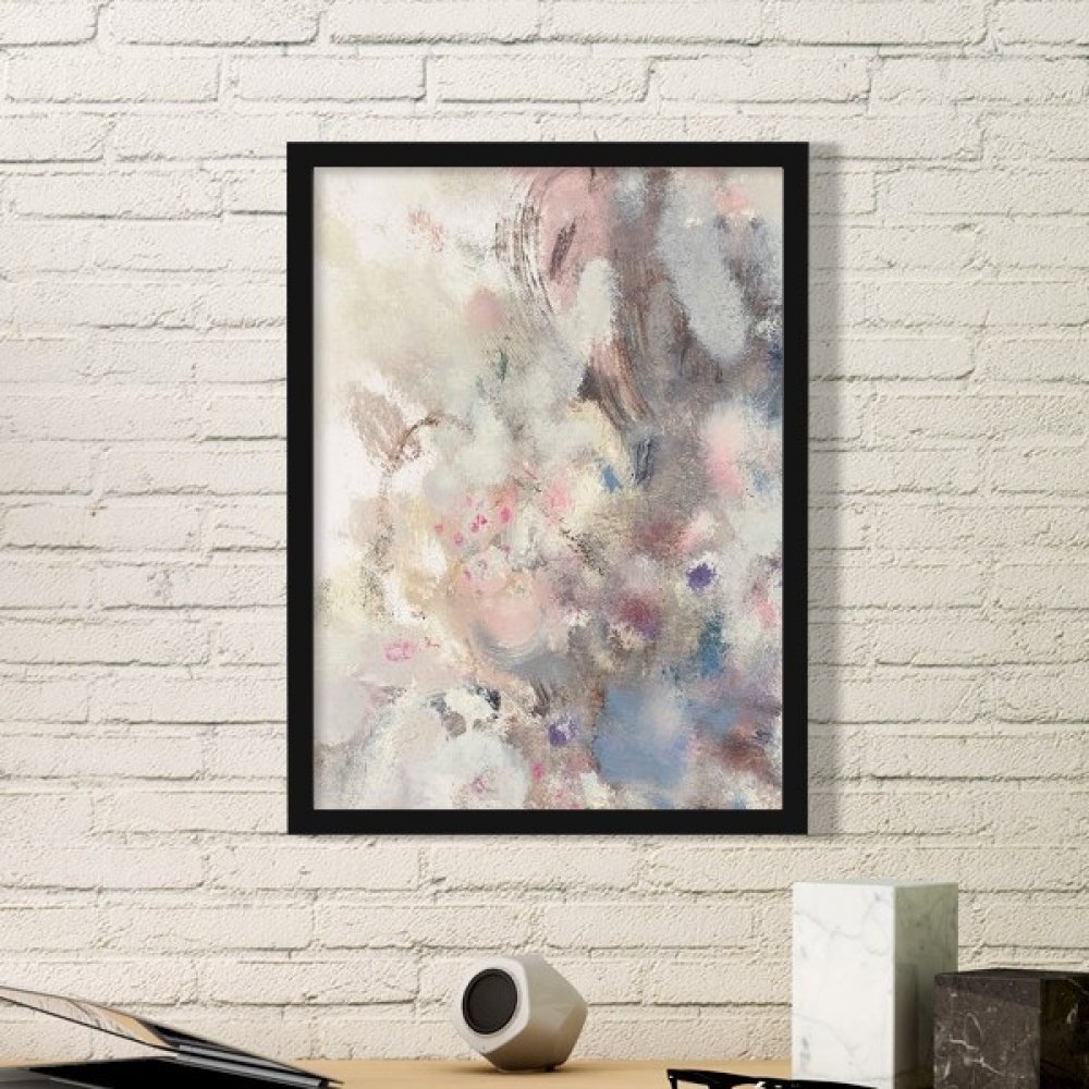 Peinture art Mars Lotus Xjj cadre photo noir pour habiller les murs du salon