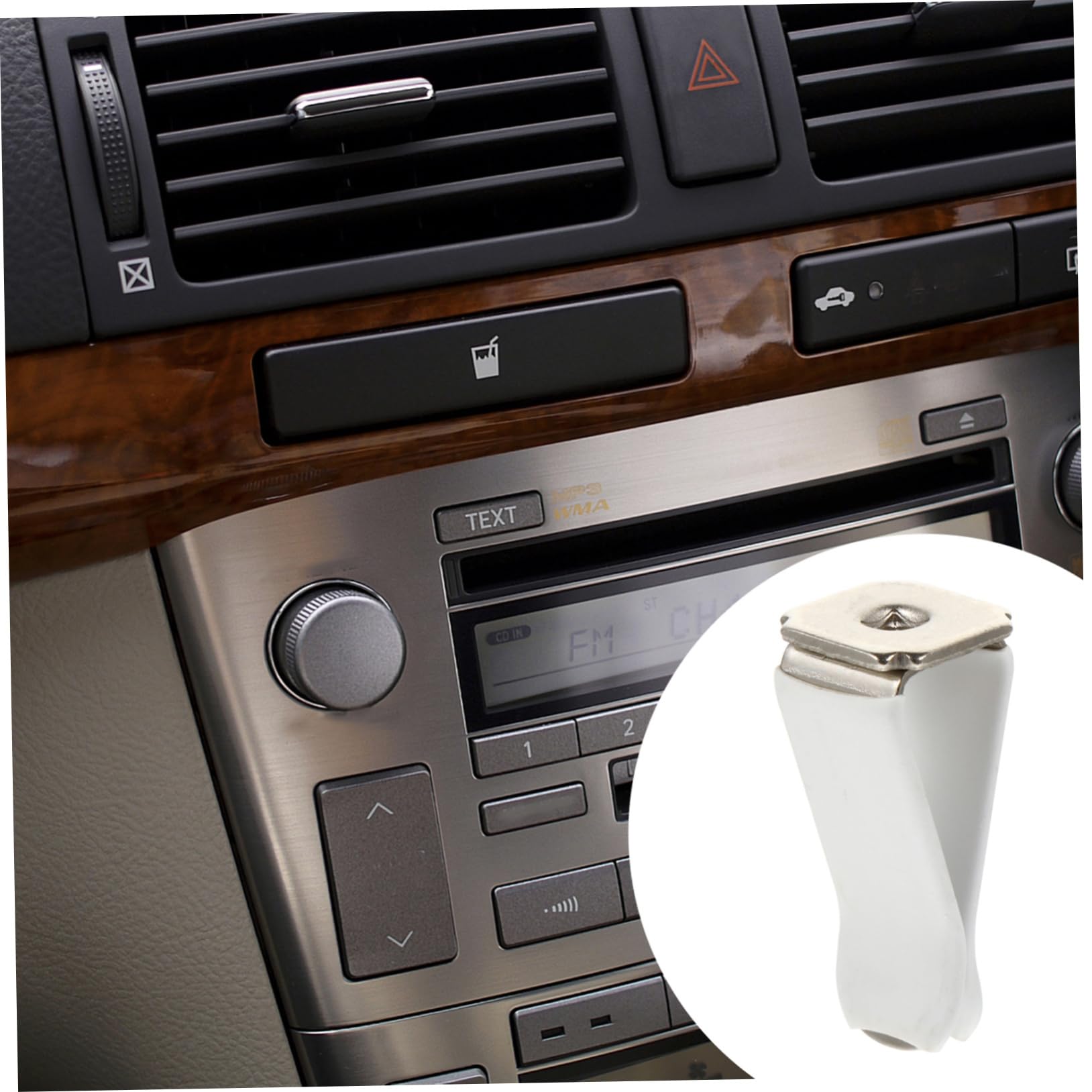 ULTECHNOVO 120stücke Teiliges Auto Aromatherapie Diffuser Clips Weiße Duftclips Für Auto-innenraum Aromatherapie Frischer Duft Für Reisen Und Alltag