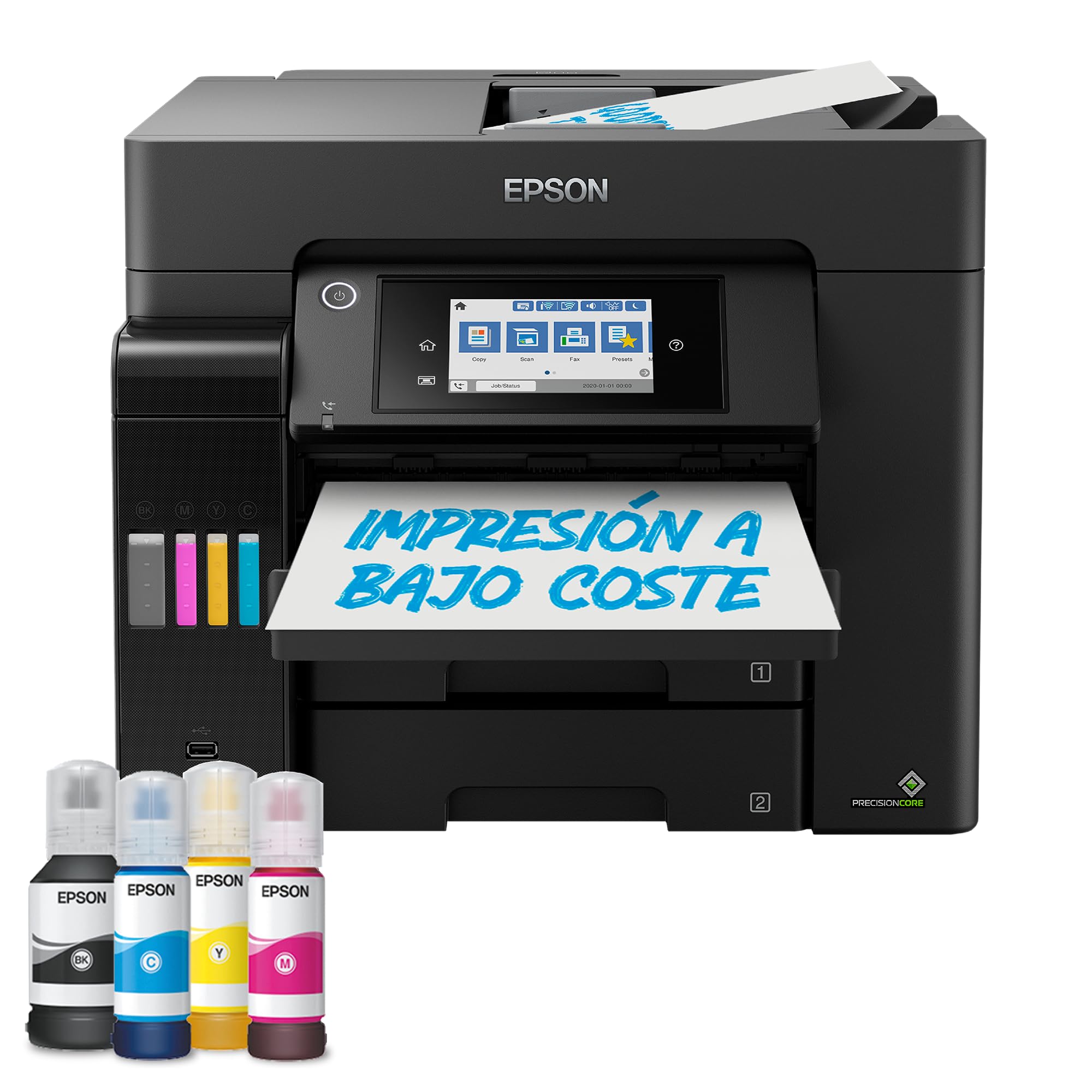 Epson EcoTank ET-5850 A4 Multifunction Wi-Fi Ink Tank Printer with Fax