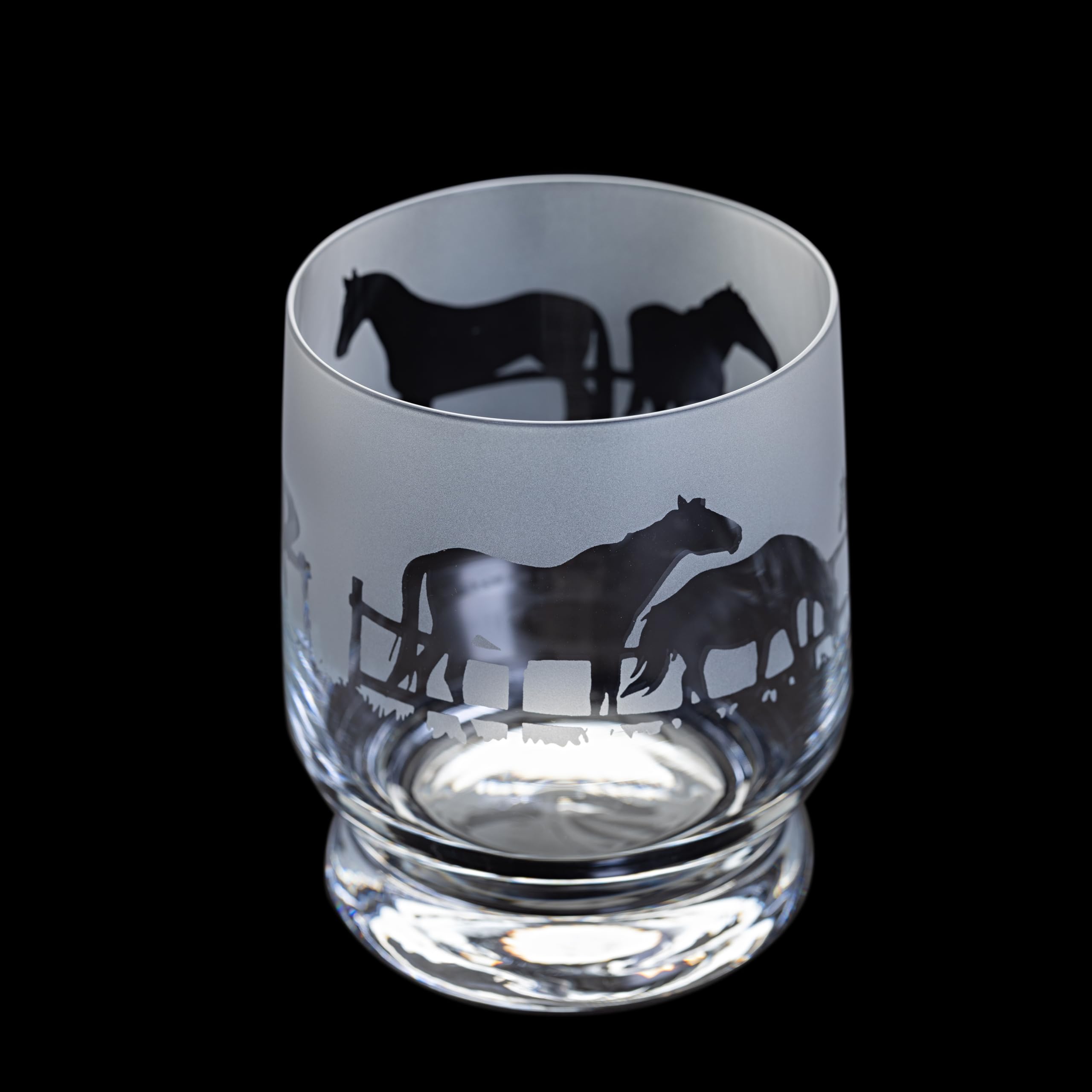 Dartington Crystal Aspect Tumbler Horse, 100 mm (H) 35 CL