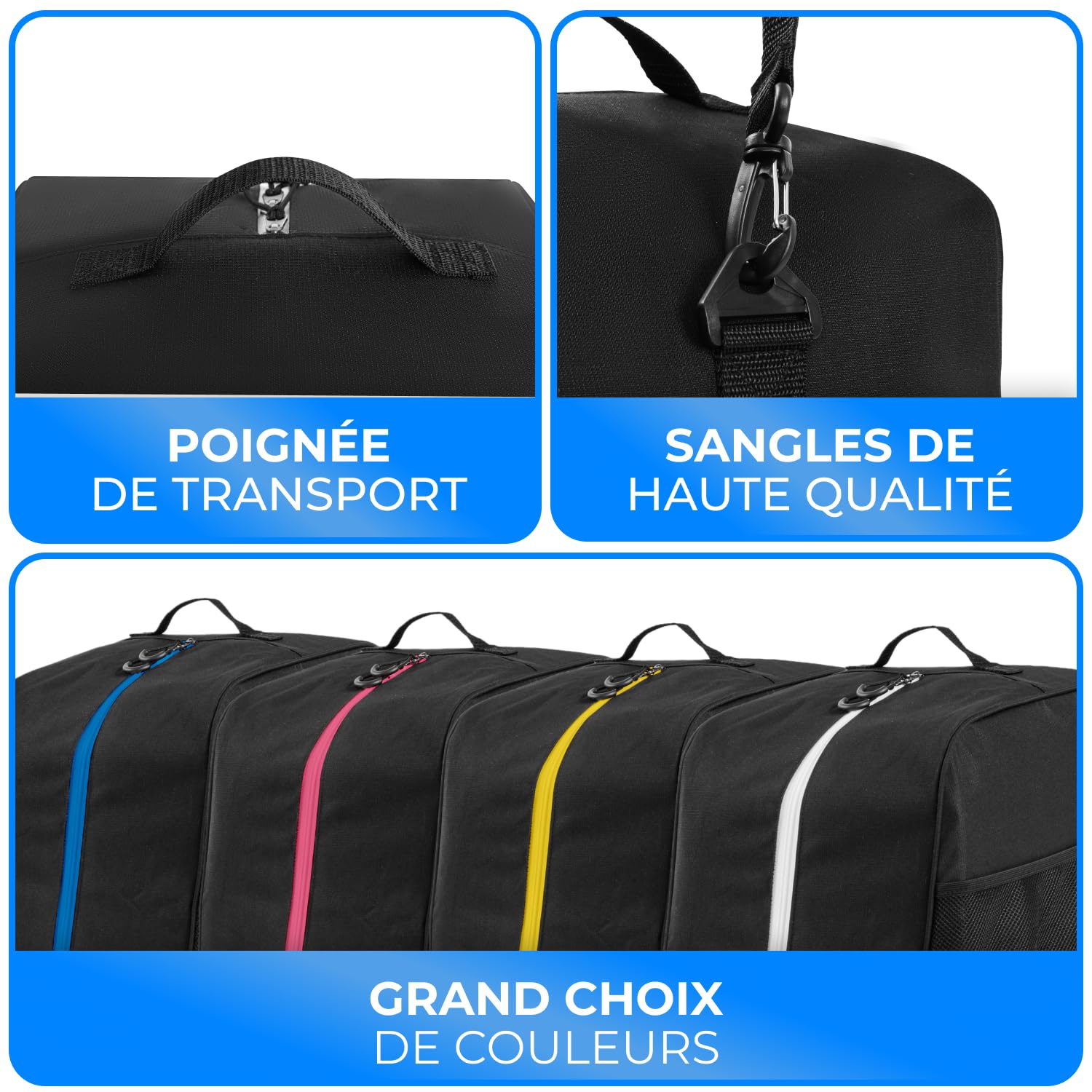 STYNGARD Housse Chaussures de Ski 38 L Sac à Chaussures de Ski avec Compartiment pour Bottes modèle Cortina