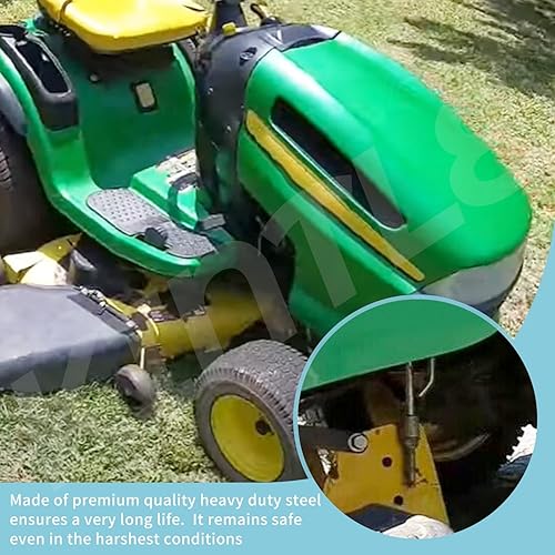 Miniatura 5 de Paquete de 2 pernos de elevación de cubierta GX24864 y muñón E130 - Compatible con piezas de cubierta de cortacésped J-OHN Deere GX24864A GX24864B,