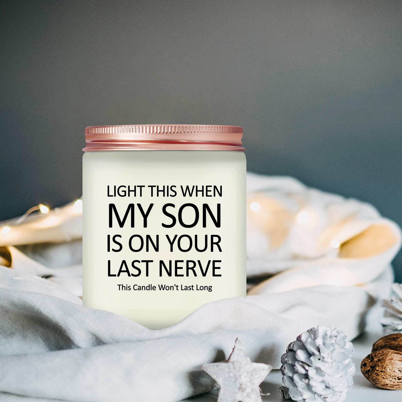 Gifts for Daughter in Law - Mothers Day Christmas Birthday Gifts for Daughter in Law from Mother in Laws - Lavender Scented Candle