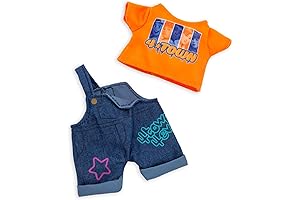 4 Town Inspired Disney NuiMOs Plush Outfit - Unleash Your Rock Star Style