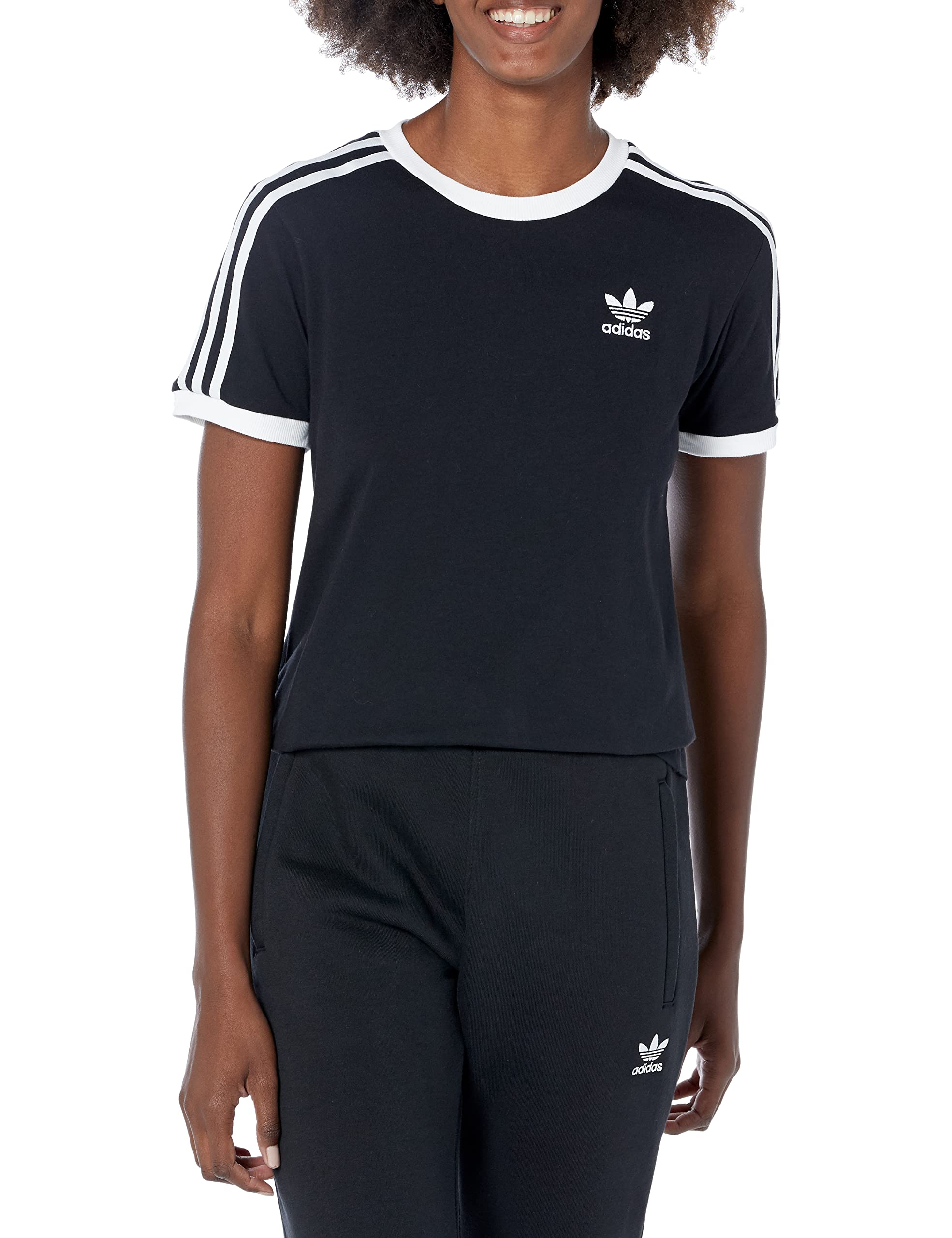 adidas OriginalsWomen's Adicolor 3-Stripes Tee
