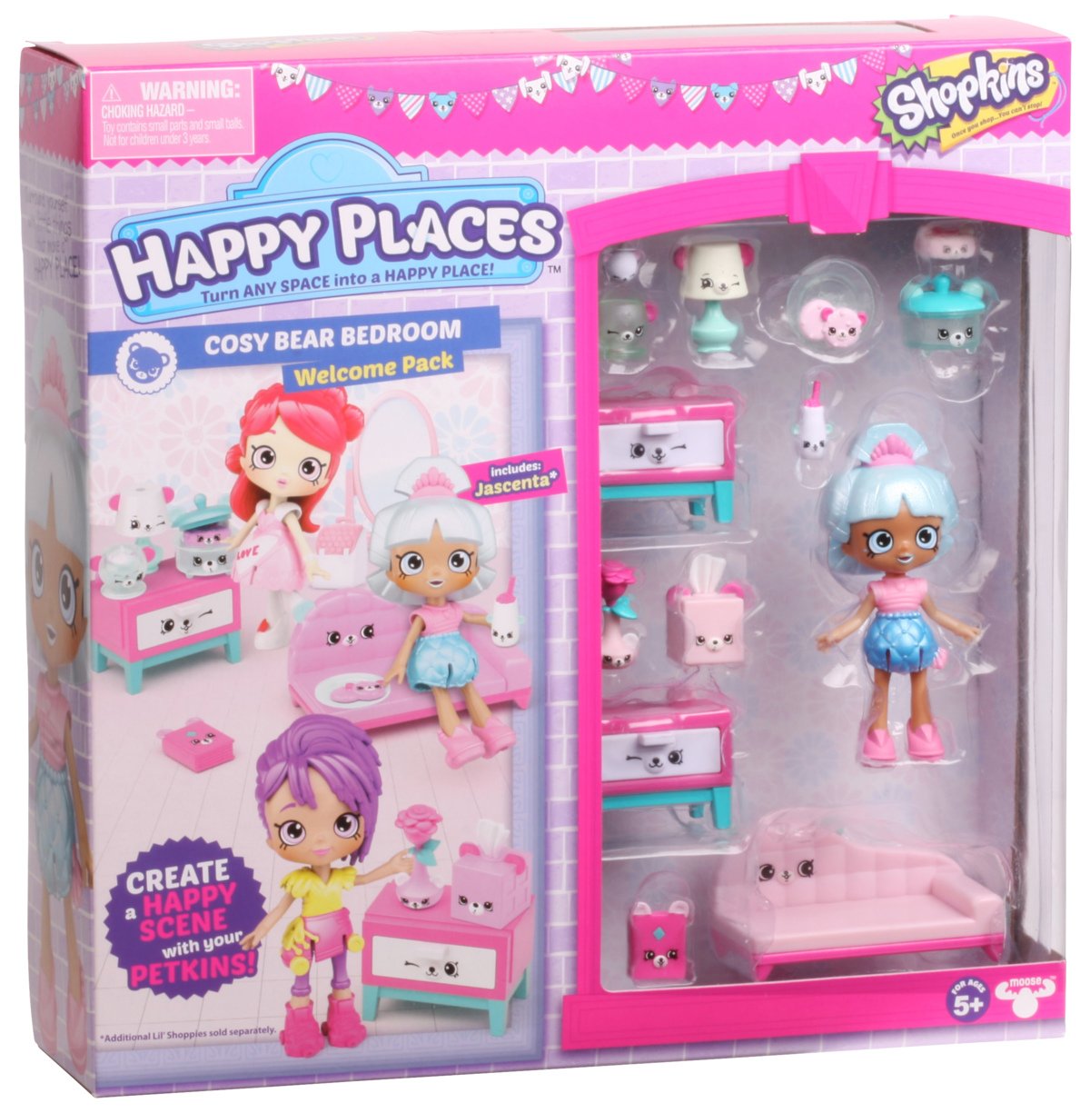 Amazon.com: Happy Places Shopkins S3 Welcome Pack - Cosy