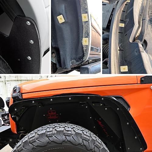 Miniatura 8 de Nilight Kit de tornillos para matrícula, tornillos de acero inoxidable con tuercas de nailon para sujetar placas delanteras y traseras