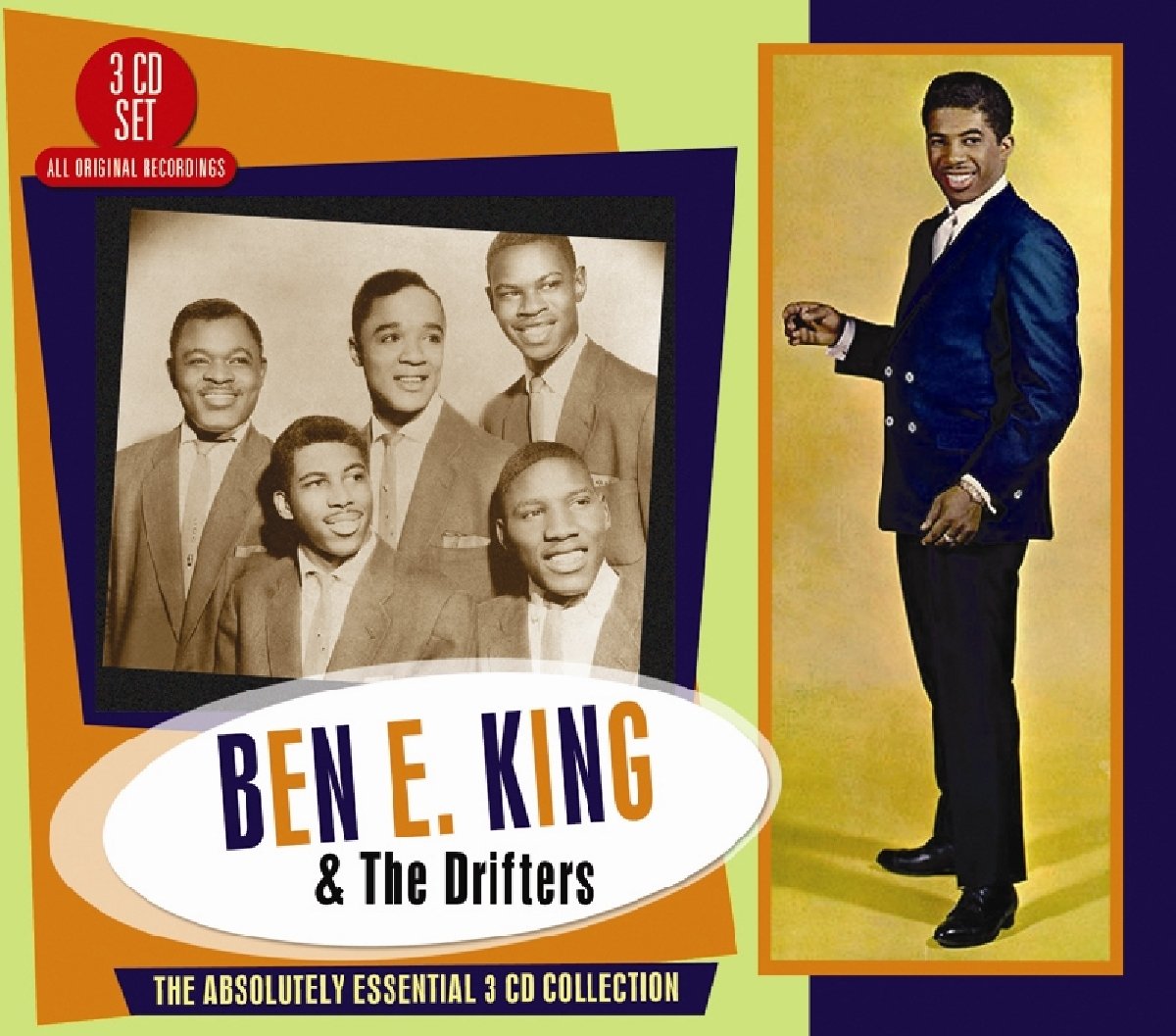 Ben E. King & The Drifters - The Absolutely Essential Collection 3CD Box Set