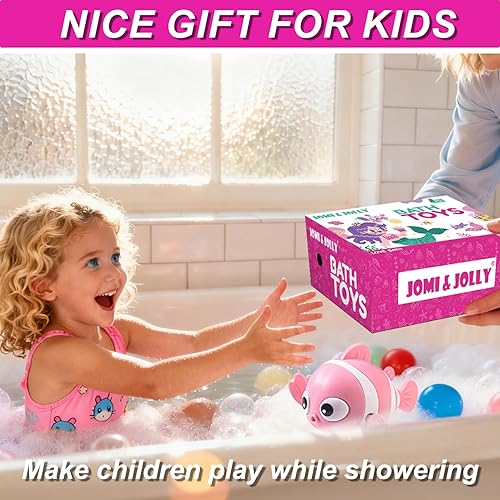 Miniatura 6 de Juguetes de baño para bebés para niños, 20 muñecas de sirena, peces de natación, bolas, cuchara y bolsa de almacenamiento. Juguetes de agua para