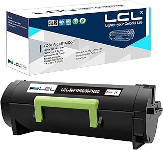 LCL Compatible for Lexmark 50F0HA0 500HA 50F1H00 501H (1-Pack,Black) Toner Cartridge for Lexmark MS310d MS310dn MS312DN Lexmark MS410d MS410dn MS415dn Lexmark MS510dn MS610DN MS610DTN MS610DE MS610DTE