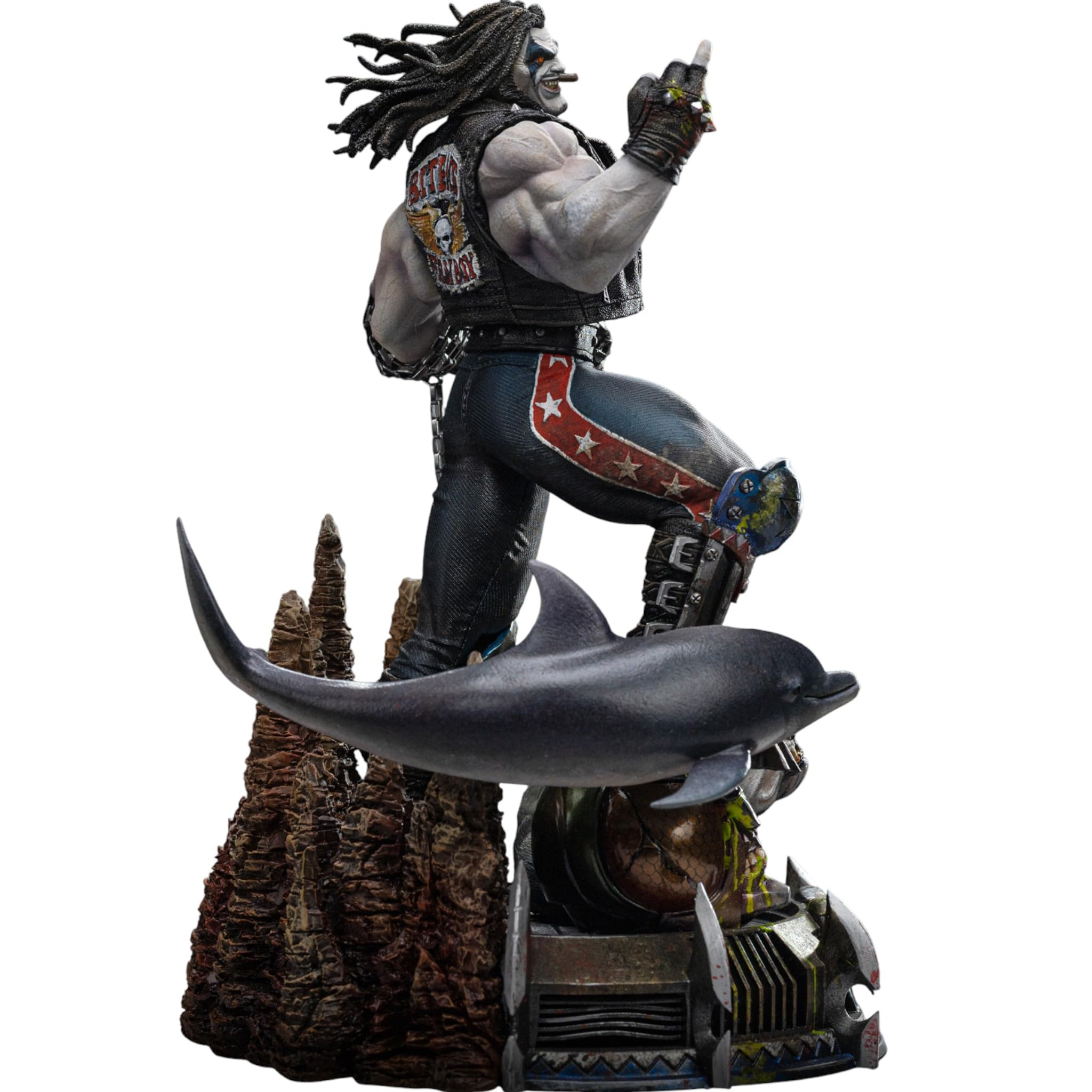 Iron Studios Statue Wolf Unleashed DC Comics Art Skala 1/10 24 cm