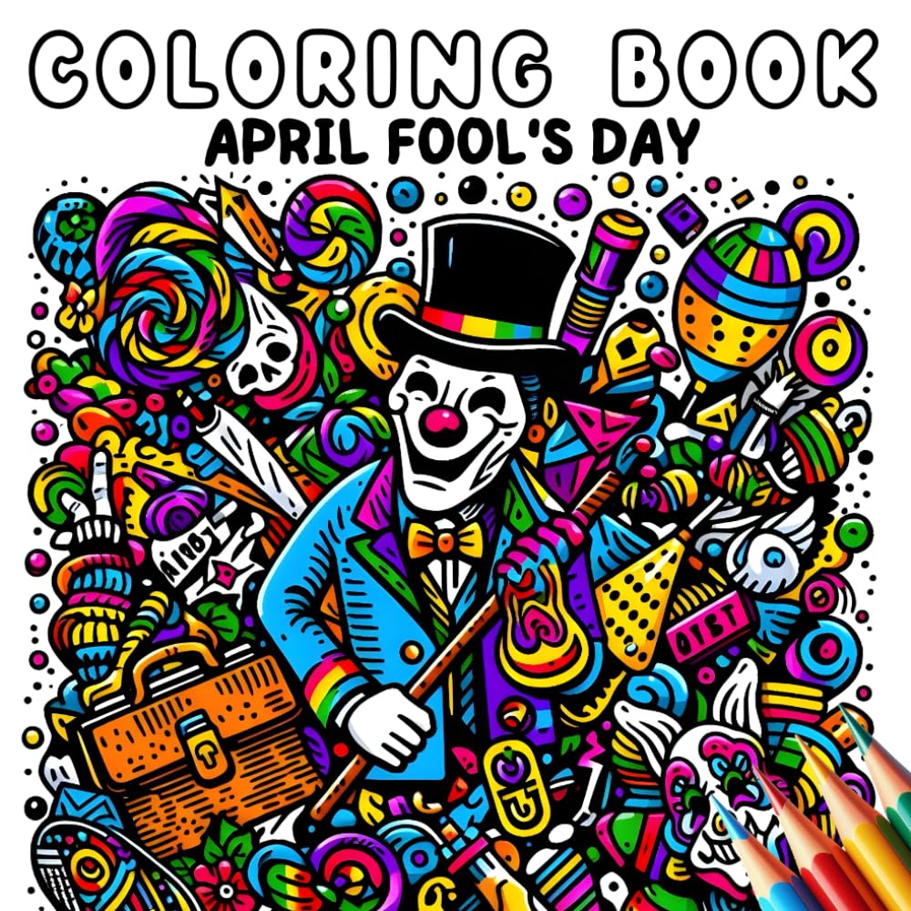 Coloring Book - April Fool's Day (Coloring Book - Holidays)
