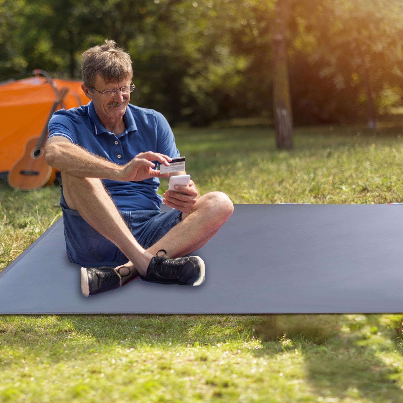Generisch Bâche de camping imperméable - Tapis de sol robuste